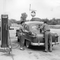 Ross Brown Oil Company Derby Gas Station