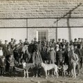 Coyote Hunters at Maple Hill Blacksmith Shop after Hunting