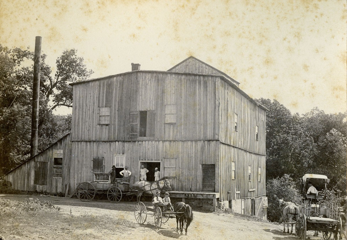 Flour Mill - Alma, KS - c.1885