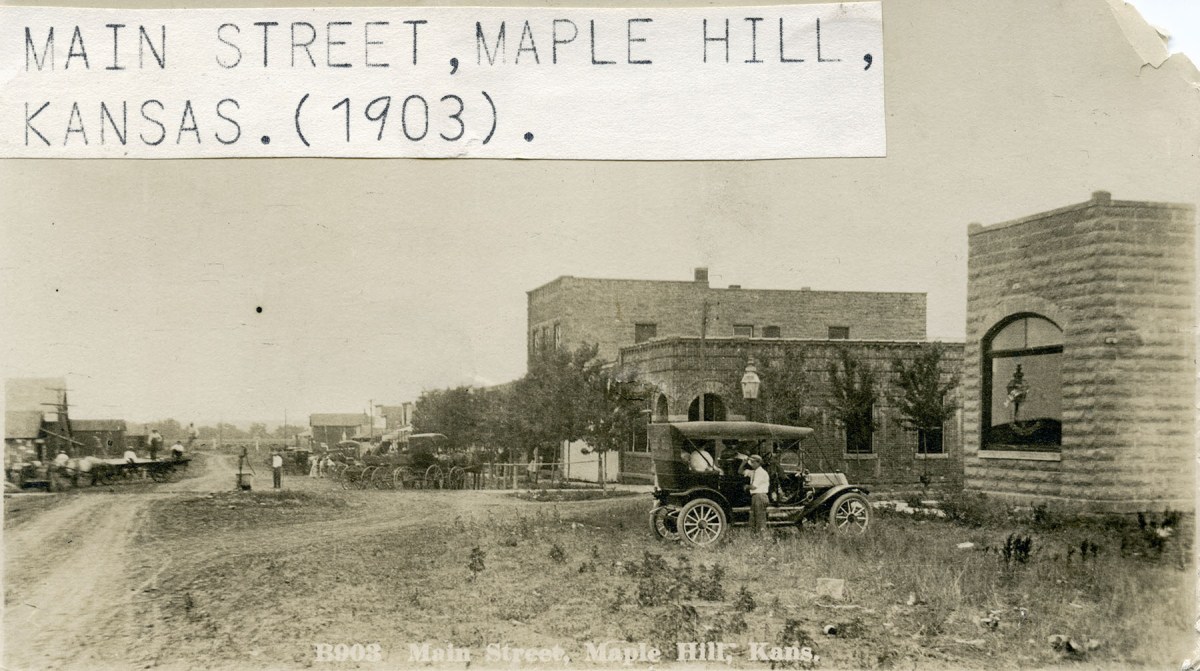 200 Block and Main St. - c.1910