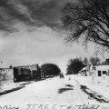 May Snowstorm at Maple Hill, Kansas – 1950