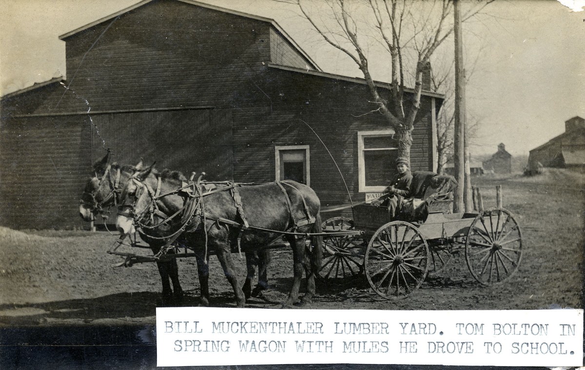 Muckenthaler Lumber Yard, Paxico, Kansas