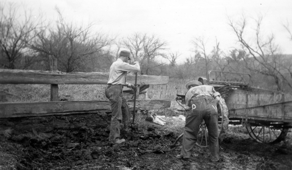 Prisoners of War Work on a Wabaunsee County Farm