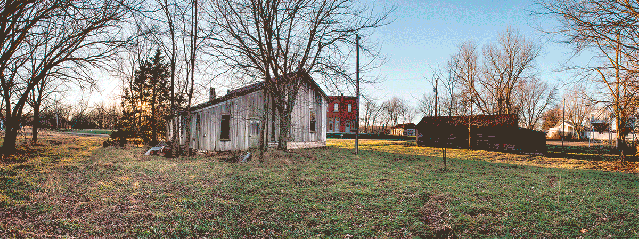 Back Porch of Old Kratzer Store.