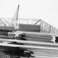 Construction of Barracks Buildings, Lake Wabaunsee, Kansas