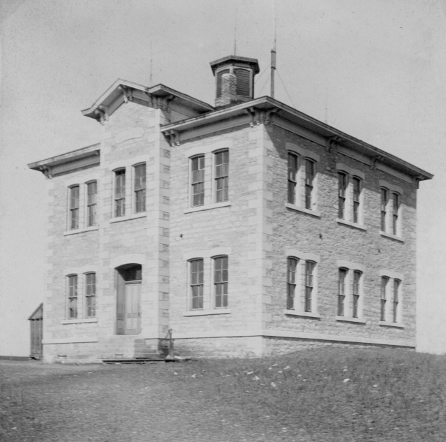 Alma School high school on hill