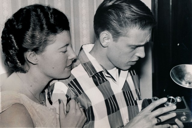 1958---LEE AND DAVE IN PENNA