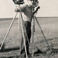 1961—DAVE PHOTOGRAPHING MISSILE TEST