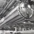 SAN DIEGO—CENTAUR BOOSTER BEING MOVED ON ASSEMBLY LINE–1964